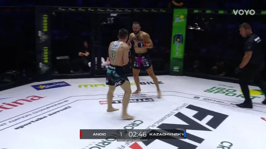 Prštalo je na sve strane: Fantastična razmjena mladih boraca u kavezu