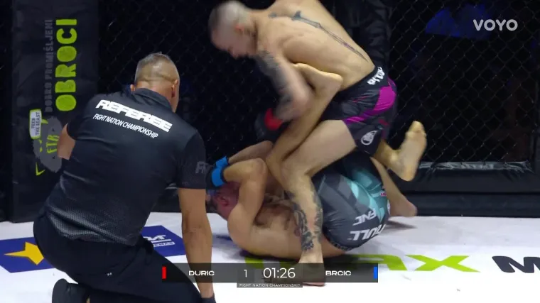 Dominacija mladog Zagrepčanina: Sudac prekinuo borbu, Brčić bez šanse