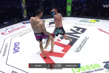 Srbin pao nakon udarca gdje sunce ne sija, a Pejić potezom digao Arenu na noge