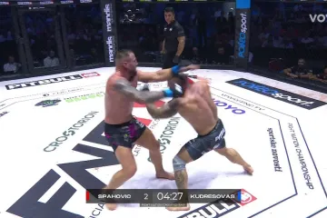 Kakav nokaut! Pogledajte kako je Spahović zaledio protivnika