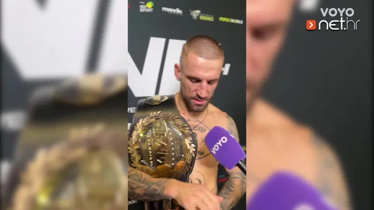 Sičaja ne može biti sretniji: Evo što nam je rekao nakon velike pobjede i osvajanja pojasa