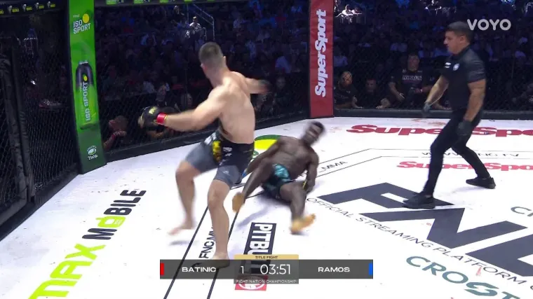 Trener Cro Cop je ponosan! Pogledajte kako je Batinić sjajnim nokautom obranio pojas