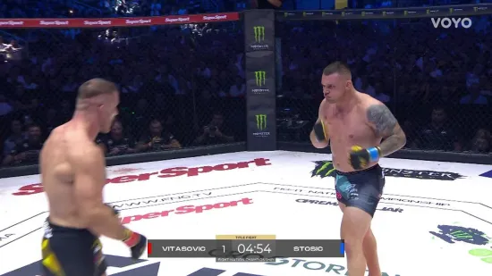 Kakav rat teškaša! Vitasović i Stošić otvorenom razmjenom otvorili meč