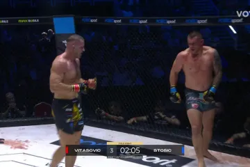 Vitasović je potpuno izdominirao Stošića, pogledajte jaki udarac iz treće runde