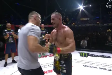 Vatrogasac Stipe zaokružio užarenu večer u Areni: Vitasović obranio tron teške kategorije