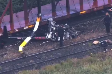 Helikopter se srušio i zapalio ubrzo nakon polijetanja: Poginuli svi putnici