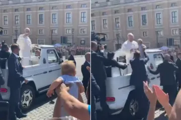 Kakva sreća za obitelj malog Frane: Dozivali papu, on ih čuo, a onda su uslijedili prekrasni prizori