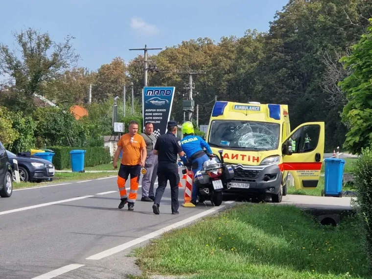 Detalji strave kod Karlovca: Pretjecali preko pune crte, Hitna naletjela na pješakinju