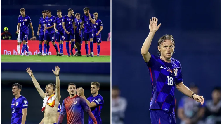 Hrvatska pomela Crnu Goru za prvo mjesto u grupi: Luka odigrao možda i posljednju utakmicu na Maksimiru