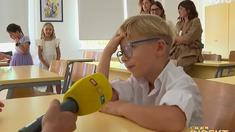 Torba, pernica, bilježnice - sve je spremno, osim Davida: 'Samo hoću spavati'