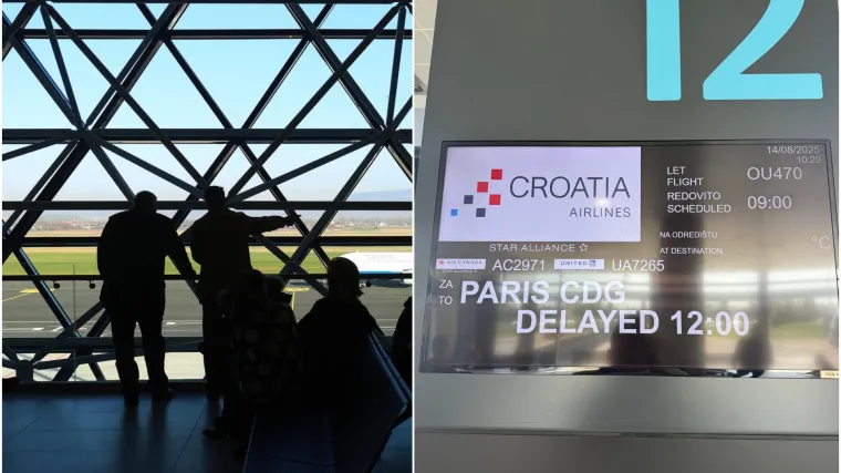 Vidno pijan dirao putnice i stjuardese na letu Croatia Airlinesa, javio nam se šokirani svjedok