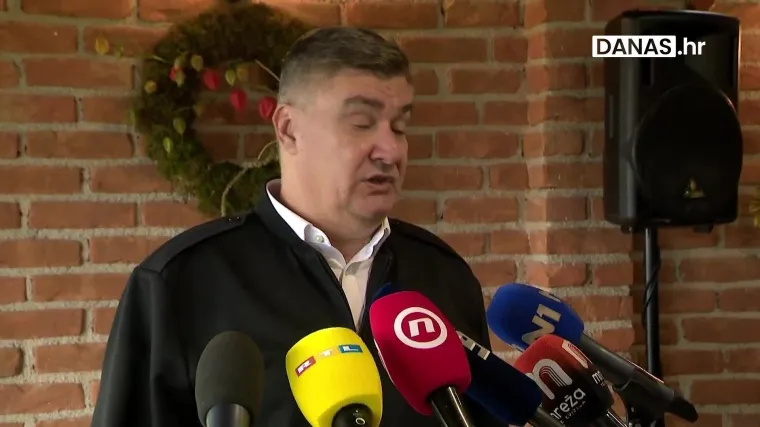 Zoran Milanović dao izjavu medijima nakon Diplomatske berbe