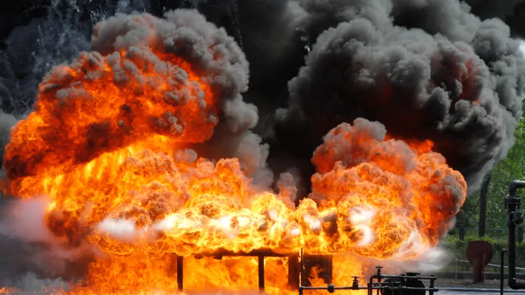 Velika eksplozija plina na granici NATO-a! Naredili evakuaciju u radijusu od kilometra