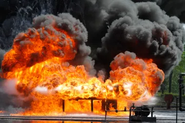 Velika eksplozija plina na granici NATO-a! Naredili evakuaciju u radijusu od kilometra