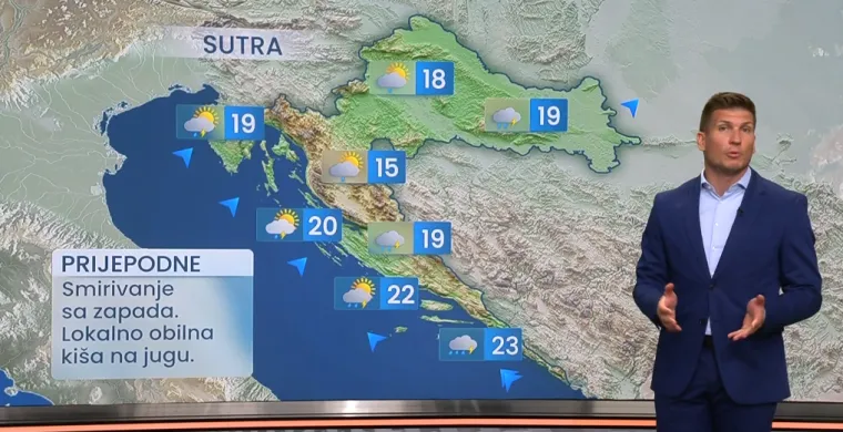Meteorolog Dorian Ribarić: 'Ni idućih dana neće biti prave stabilizacije'