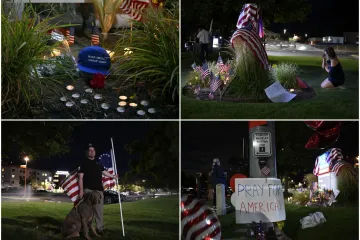 Mnogi oplakuju Charlieja Kirka, ispred bolnice cvijeće i svijeće: 'Nemojte se zavaravati...'