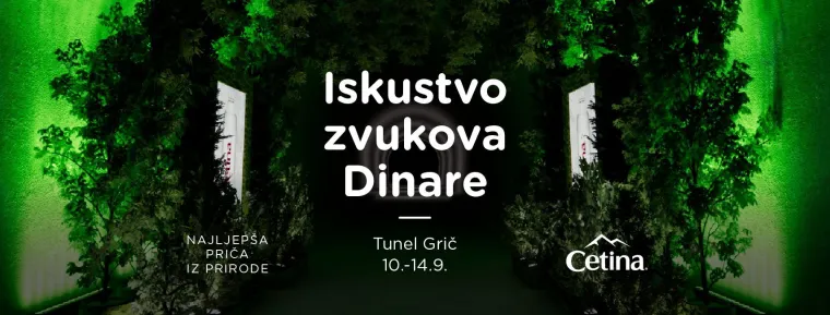U zagrebačkom tunelu Grič otvoreno je jedinstveno zvukovno iskustvo Dinare