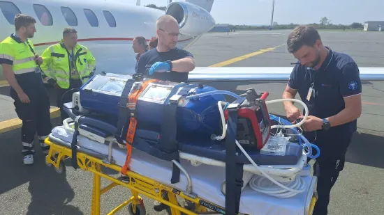 Hrvatski liječnici učinili čudo: Vivian rođena s 550 grama, danas se vratila kući u Češku