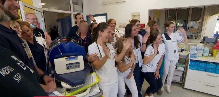 Rođena s 550 grama, malena Vivian vratila se kući u Češku: Život su joj spasili hrvatski liječnici