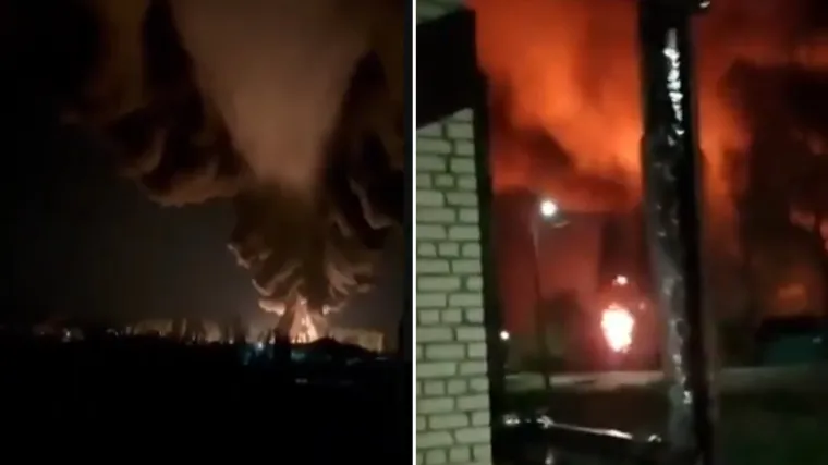 Masovni napad na Rusiju: Dronovi zasuli Moskvu i ključnu luku, pogledajte snimke