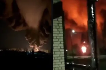 Masovni napad na Rusiju: Dronovi zasuli Moskvu i ključnu luku, pogledajte snimke