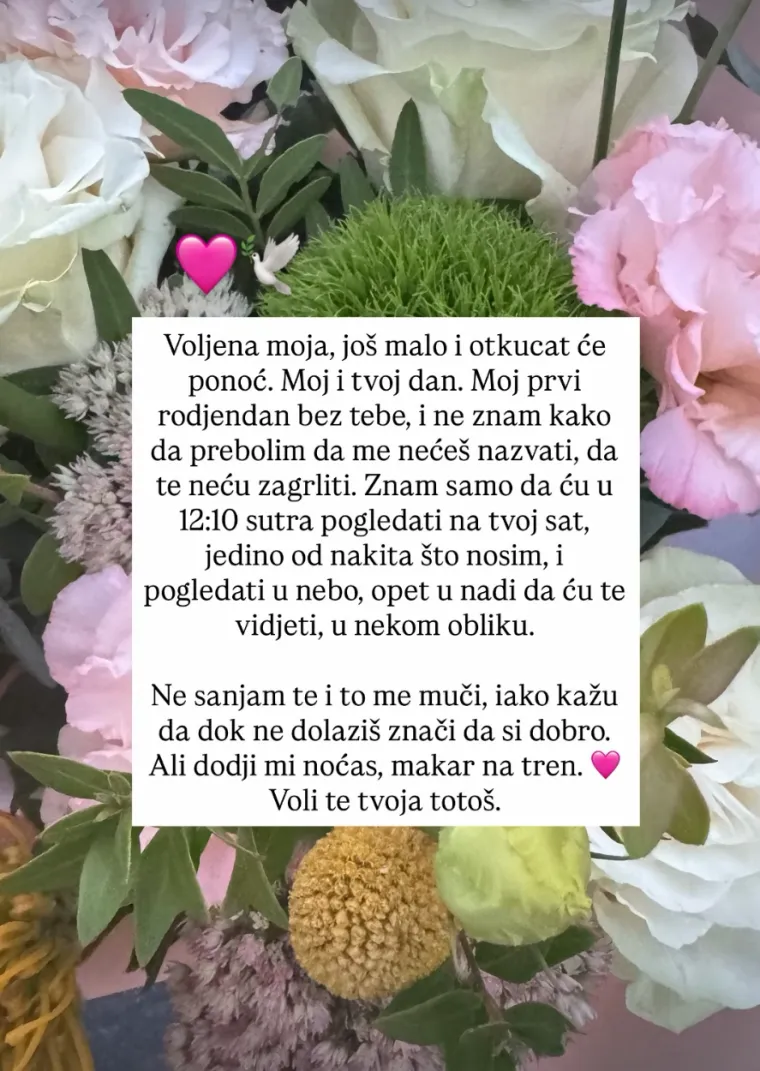 Lana Klingor se tužnom objavom za svoj rođendan prisjetila majke: 'Ne znam kako da prebolim...'