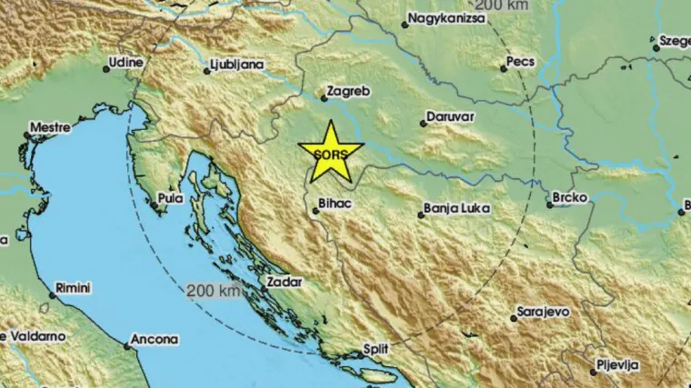 Opet se trese Banija, pogodio ih jak potres: 'Potmula grmljavina, mačka je mahnito trčala'