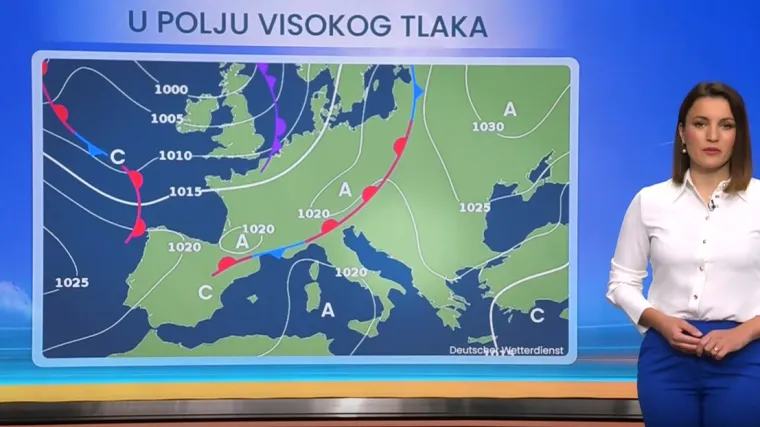 Meteorologinja otkrila kakvo nas vrijeme čeka za vikend