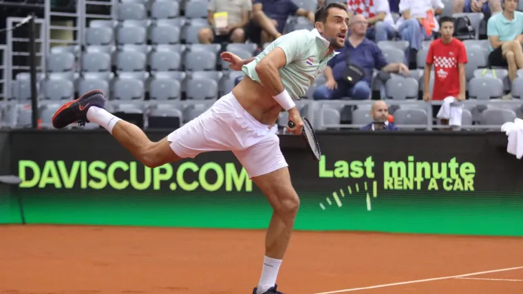 Katastrofalan prvi dan: Izgubio i Čilić, Hrvatska u velikom zaostatku protiv Francuske