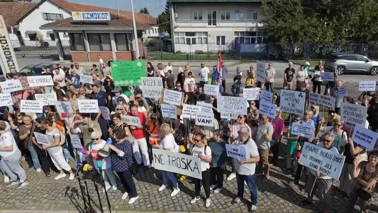 Ministrica Vučković Siščanima poručila da razumije brigu zbog troske, ali...