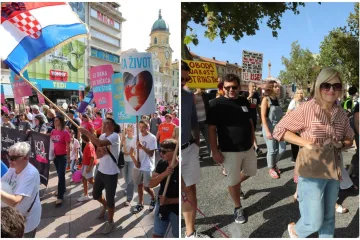 Rijekom su promarširale dvije potpuno različite Hrvatske, jednoj se priklonila gradonačelnica