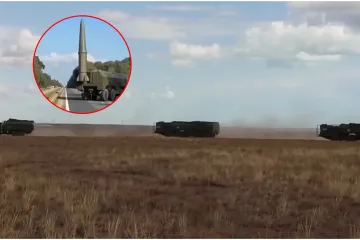 Rusi izveli lansere na cestu pa simulirali napad na Poljsku: Iskander sije smrt u krugu od 600 km