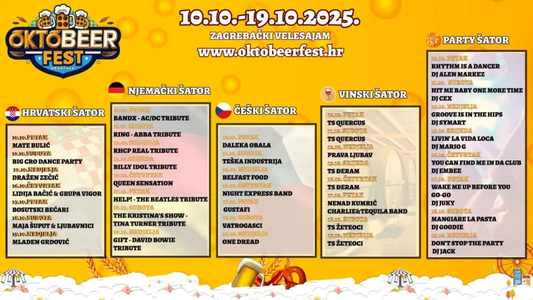 Otkrivamo tko sve nastupa na najvećem festivalu zabave u Hrvatskoj!