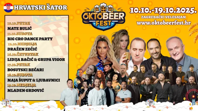 Otkrivamo tko sve nastupa na najvećem festivalu zabave u Hrvatskoj!