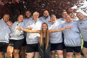 Ohrabrenje, smijeh i zajedni&scaron;tvo! Trenerica Mirna ponosna na svoj tim, na Instagramu podijelila fotku: 'Idemo plavi tim'