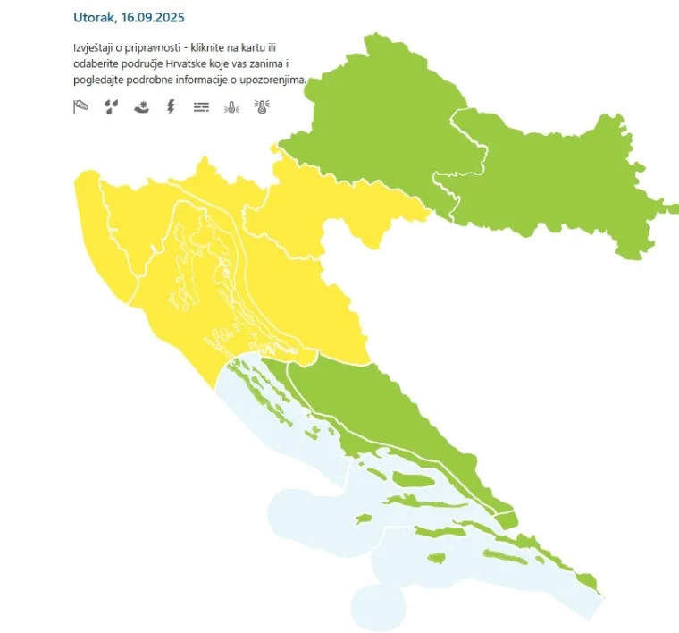 Pogledajte što nam se približava sa sjevera, snimke zabrinjavaju: DHMZ upalio alarme