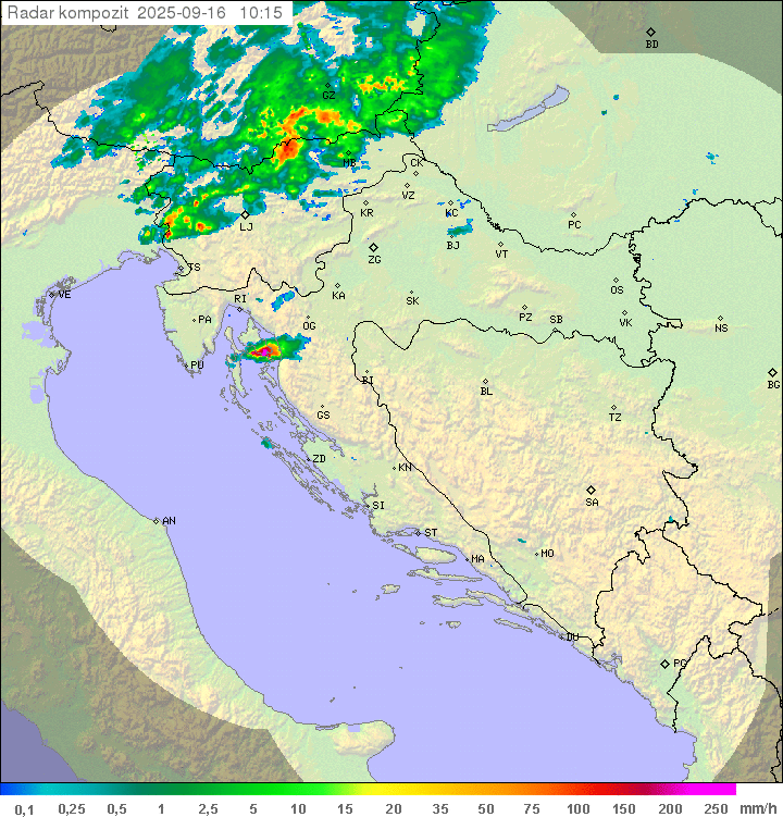 Pogledajte što nam se približava sa sjevera, snimke zabrinjavaju: DHMZ upalio alarme
