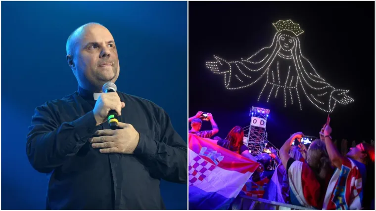 Don Damir Stojić o Gospi od dronova na Thompsonovom koncertu: 'Imao je drskosti'