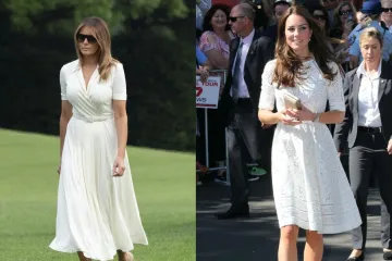 Visoke potpetice i cool kombinacije: Sličan stil, ali Melania bira svjetske dizajnere, a Kate domaće