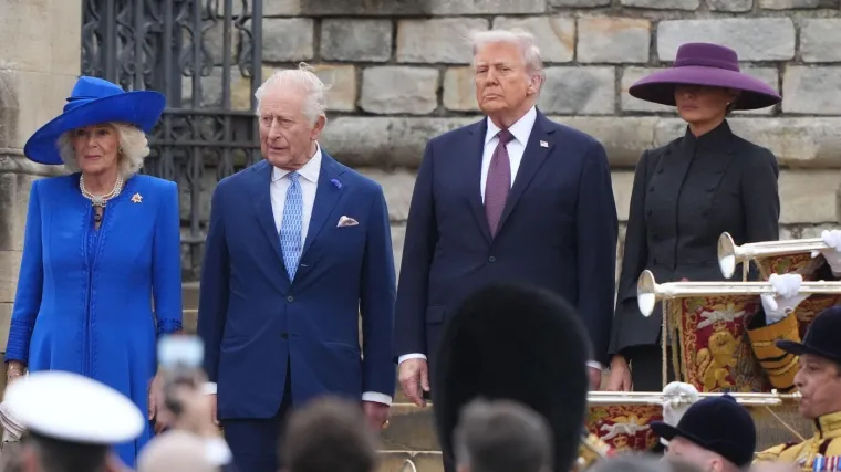 Pratite povijesni posjet Trumpa Velikoj Britaniji, prosvjednici okupirali središte Londona