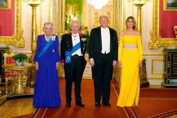 Trump na kraljevskoj večeri u dvorcu Windsor: Princeza Kate plijenila je poglede