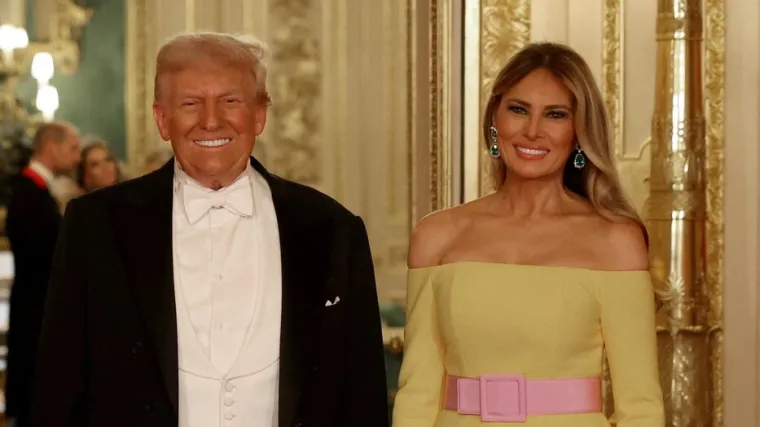 Trump počašćen posjetom Velikoj Britaniji pa podsjetio uzvanike: 'Ja sam jedini bio dva puta'