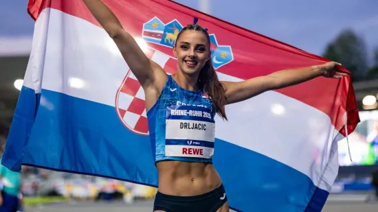Atletičarka Veronika Drljačić sa stilom na stazi i izvan nje: 'Makeup mi je ritual prije utrke'