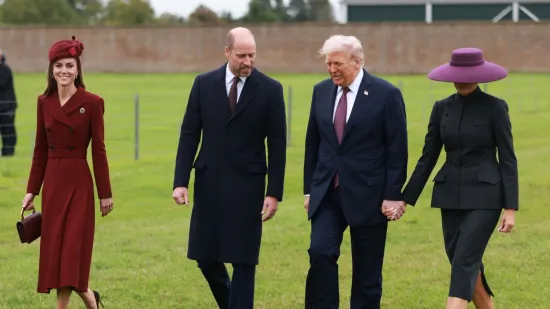 Česti dodiri i šaputanja u vrtu: Čitač s usnama razotkrio što je Trump pričao s princom Williamom i princezom Kate