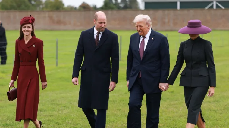 Česti dodiri i šaputanja u vrtu: Čitač s usnama razotkrio što je Trump razgovarao s princom Williamom i princezom Kate