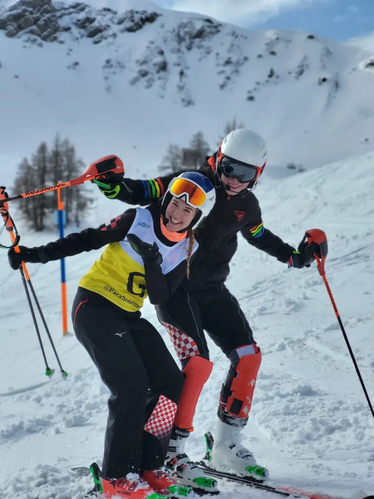 Vodičica slabovidnih skijaša ne poznaje strah: 'Njihove sam oči na stazi, a jurimo i do 65 km/h'