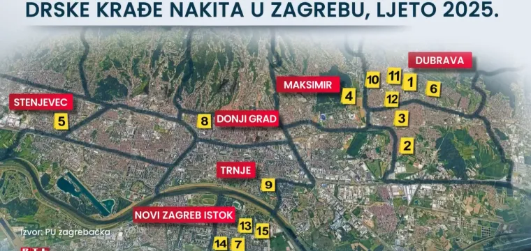 Zagrebom hara drski lopov na biciklu: Ne meti su mu žene! Ostaju bez uspomena i naslijeđa