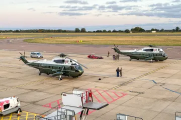 Trump i Melanija morali prisilno sletjeti, poseban helikopter imao problema!