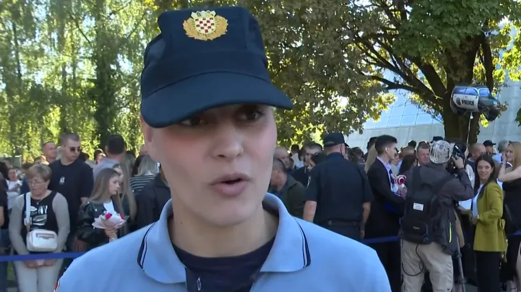 Hrvatska dobila dosad najviše žena policajki, Gabrijela: 'Već od šestog razreda sam imala želju'