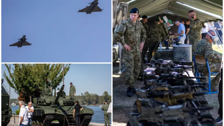 Rafalei grmili iznad Vukovara: Hrvatska vojska pokazala čime raspolaže